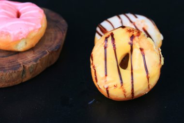 lezzetli kaplama şeker çörekler