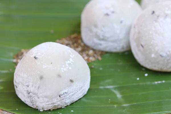 Mochi japońskiej deser czarnego sezamu — Zdjęcie stockowe