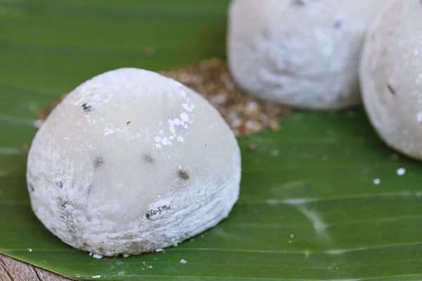 Mochi japońskiej deser czarnego sezamu — Zdjęcie stockowe