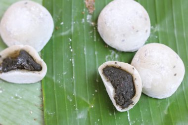 Mochi Japon tatlı siyah susam