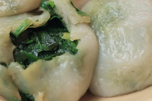 Bawang putih goreng pangsit — Stok Foto
