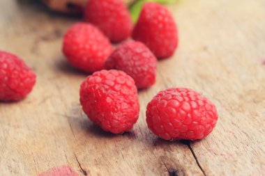tatlı lezzetli taze frambuaz 