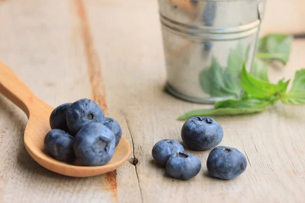 Sweet tasty fresh blueberries — Stock Photo, Image