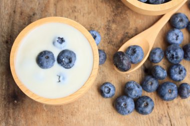 yaban mersini ile yoğurt güler yüzlü