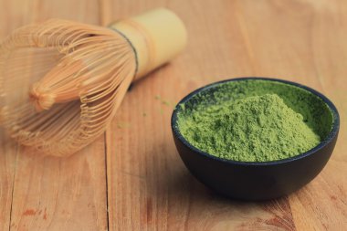 Kibrit yeşil çay tozu