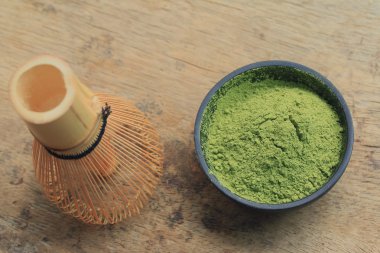 Kibrit yeşil çay tozu