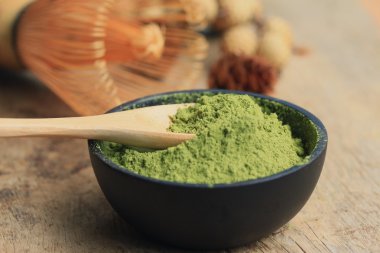 Kibrit yeşil çay tozu