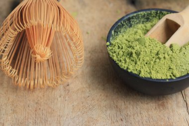 Kibrit yeşil çay tozu