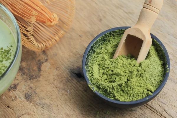 Matcha green tea powder