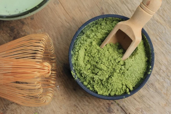 Matcha green tea powder