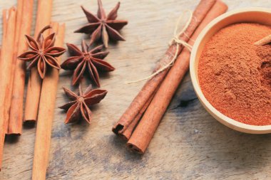 Sopa ile toz tarçın