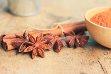 Sopa ile toz tarçın