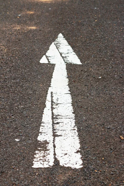 Arrows on road — Stock Photo, Image