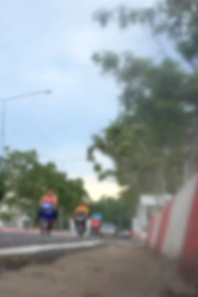 Difuminado de coche en la ciudad —  Fotos de Stock