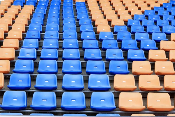 スポーツ サッカー競技場の座席 — ストック写真