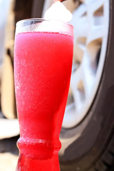 Watermelon smoothies — Stock Photo, Image