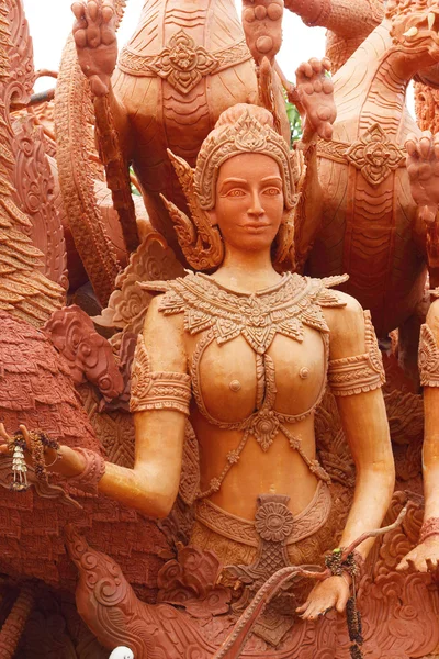 Candle festival in Thailand — Stock Photo, Image