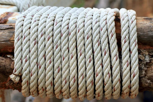 Old rope background texture — Stock Photo, Image