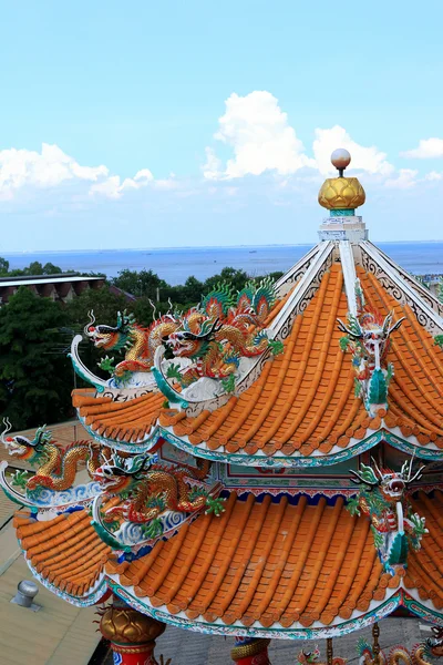 Drachen im Tempel. — Stockfoto