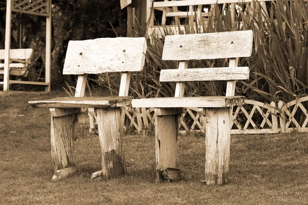 Chair in the garden — Stock Photo, Image