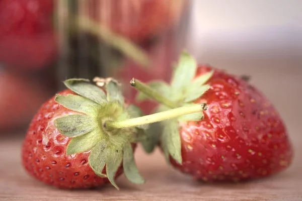 A lot of fresh strawberry — Stock Photo, Image