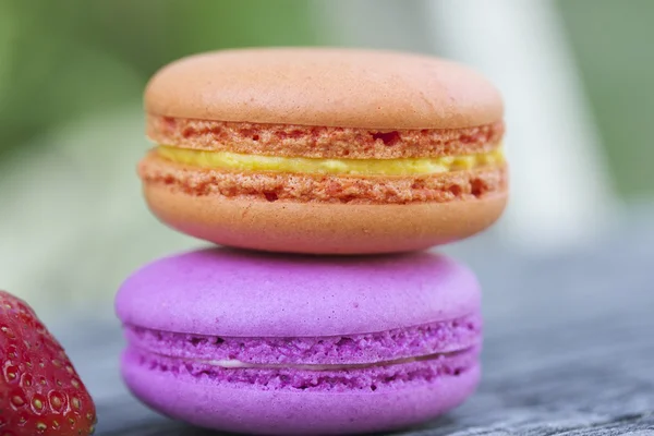 Macaroons franceses — Fotografia de Stock