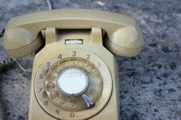 Telefone antigo estilo vintage — Fotografia de Stock