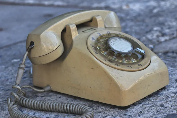 Starý telefon vintage styl — Stock fotografie