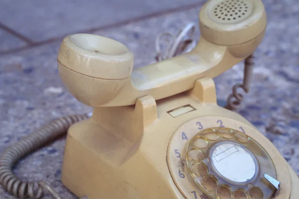 Starý telefon vintage styl — Stock fotografie