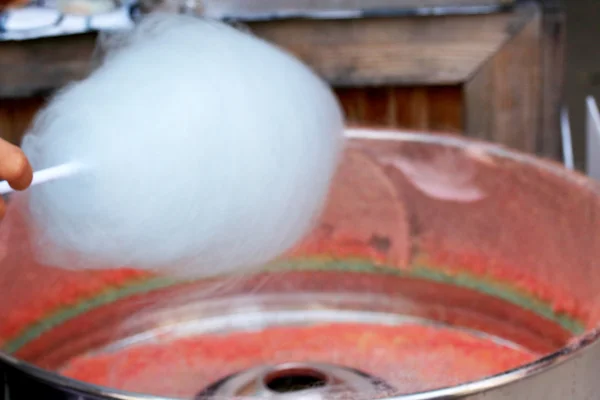 Zuckerwatte — Stockfoto