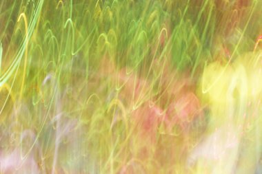 Bulanık ışık izleri arka plan