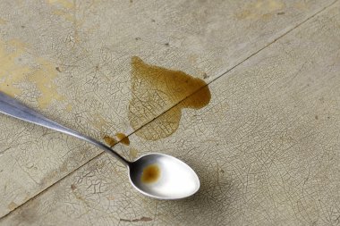 Kalp şeklinde kahve kaşığı