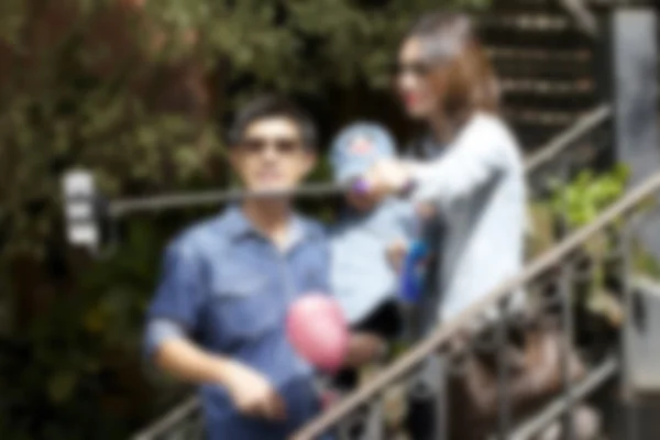 Blurred using smart phone — Stock Photo, Image