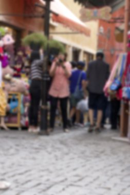 Yaya alışveriş bulanık