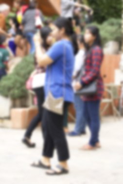 akıllı telefon kullanarak bulanık