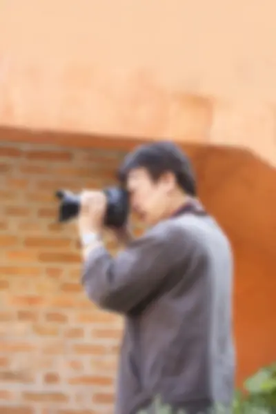 Blurred using a camera to take photo — Stock Photo, Image