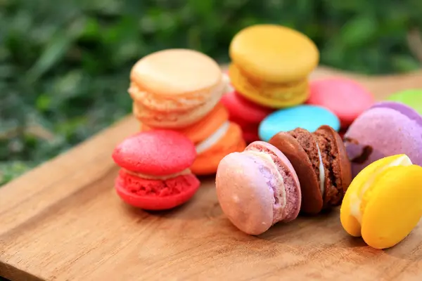 Macaroons franceses — Fotografia de Stock