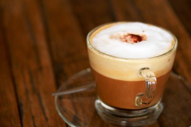 Cappuccino sıcak kahve