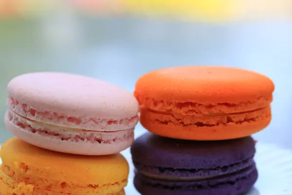 Macaroons franceses — Fotografia de Stock