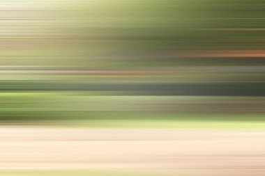 Parktaki insanlar bulanık.