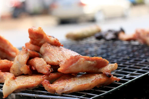 Barbekü domuz eti - stil Çin yemeği — Stok fotoğraf