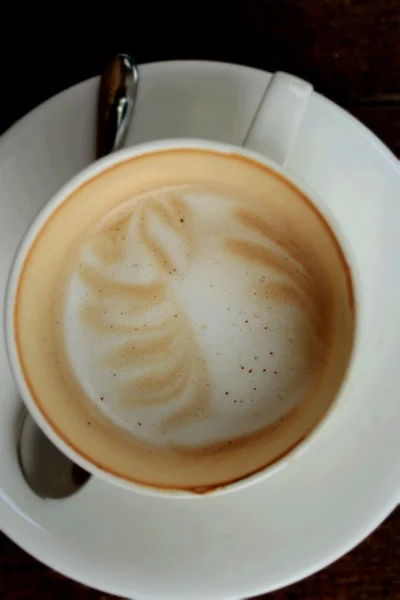 Café arte Latte — Fotografia de Stock