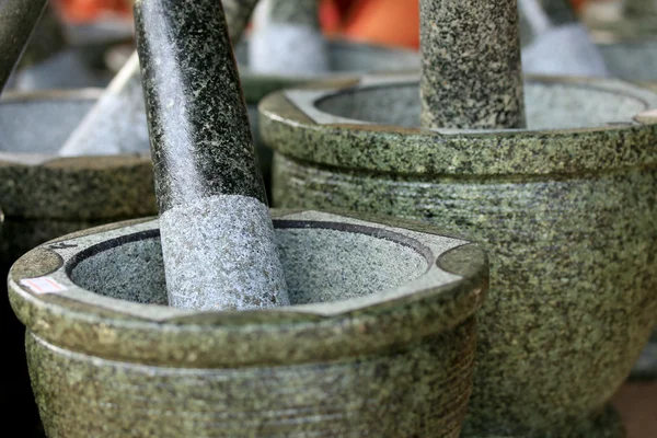 Mortar used for making sauces — Stock Photo, Image