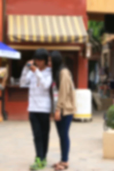 Blurred using smart phone — Stock Photo, Image