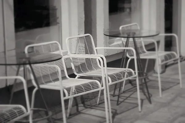 Cadeira de banco vintage — Fotografia de Stock
