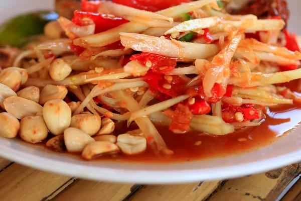 Papaya salad — Stock Photo, Image