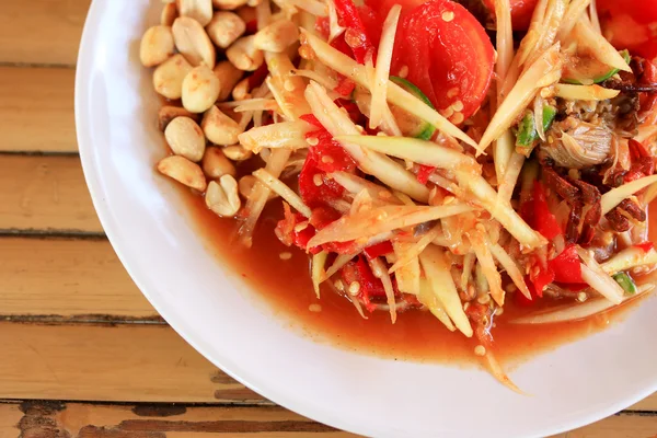 Papaya salad — Stock Photo, Image