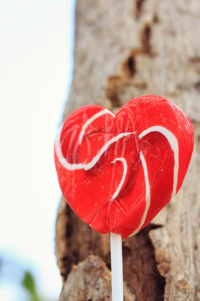 Καρδιές του Αγίου Βαλεντίνου καραμέλα — Φωτογραφία Αρχείου