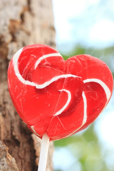 Καρδιές του Αγίου Βαλεντίνου καραμέλα — Φωτογραφία Αρχείου