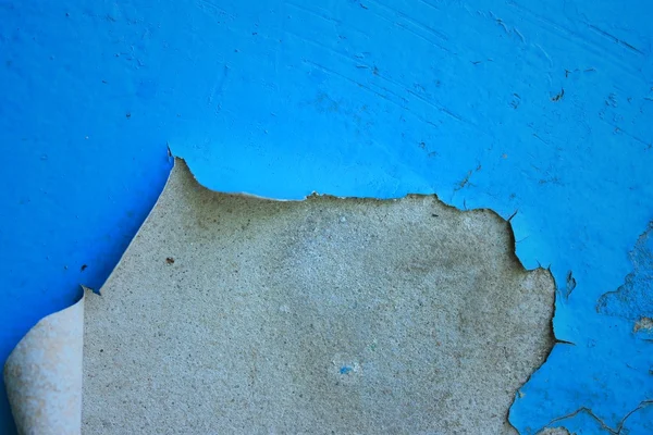 Cement wall with peeling paint — Stock Photo, Image